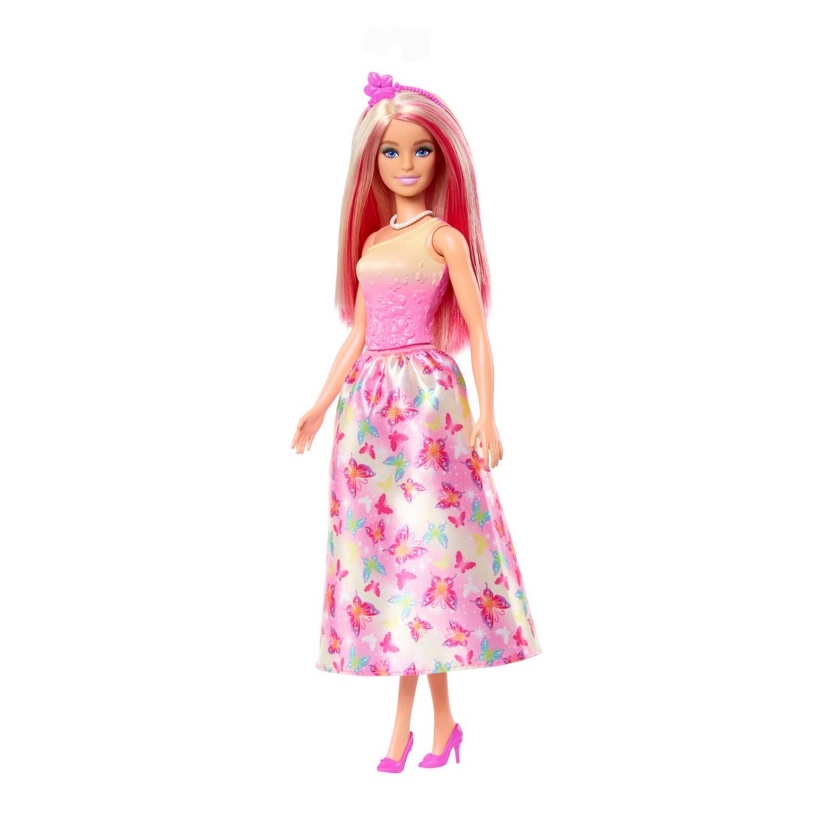 Barbie Fantasia Doncellas Vestidos De Ensueño - Pelo Rosa/Blanco